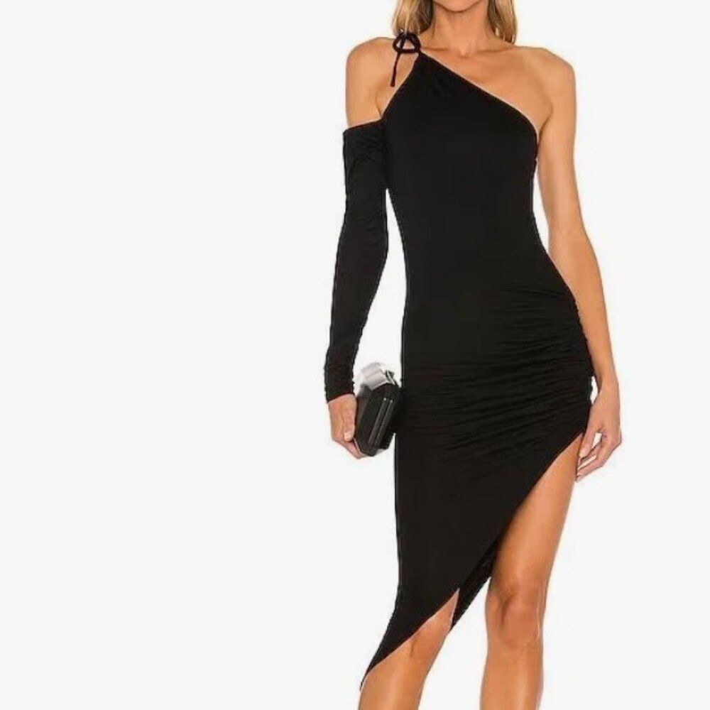 LOVERS AND FRIENDS PALMER BLACK COCKTAIL DRESS M EX COND